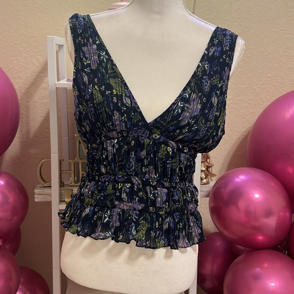 Ramy Brook Printed Malory Top - Picture 6 of 9